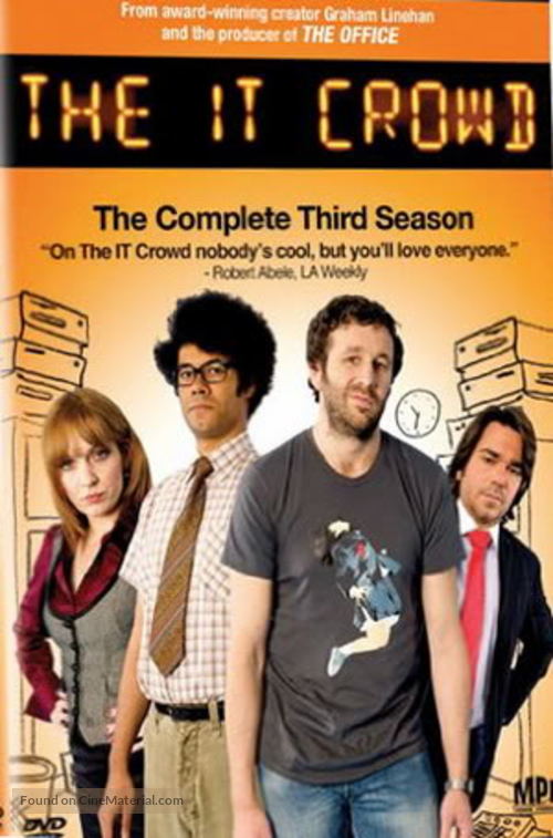 &quot;The IT Crowd&quot; - DVD movie cover