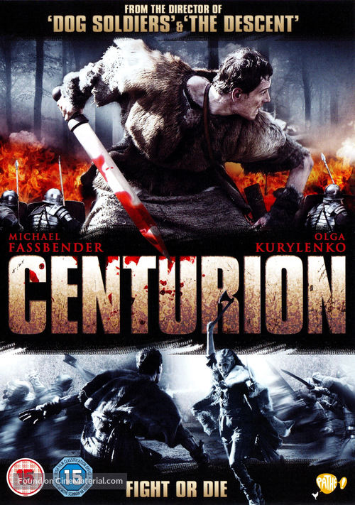 Centurion - British DVD movie cover