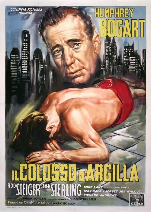 The Harder They Fall - Italian Movie Poster
