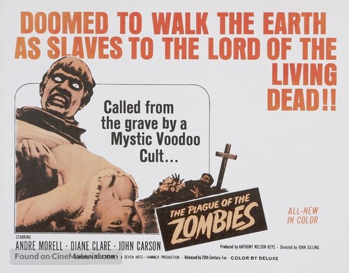 The Plague of the Zombies - Movie Poster