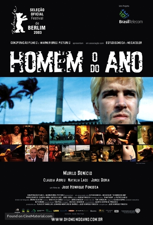 Homem do Ano, O - Brazilian Movie Poster