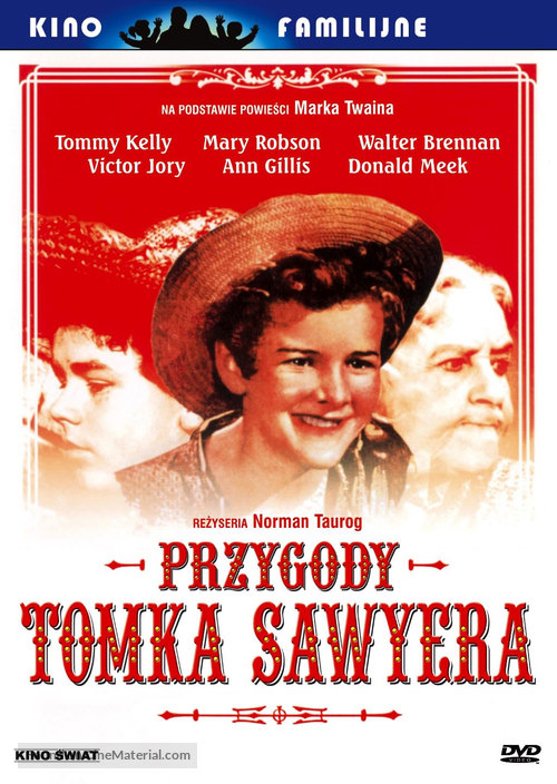 The Adventures of Tom Sawyer - Polish Movie Cover