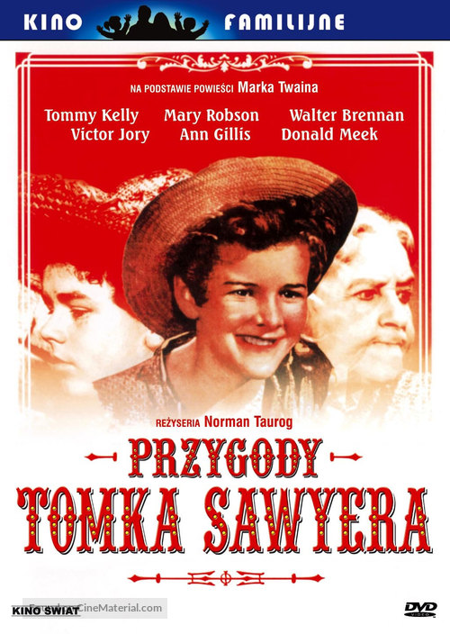 The Adventures of Tom Sawyer - Polish Movie Cover