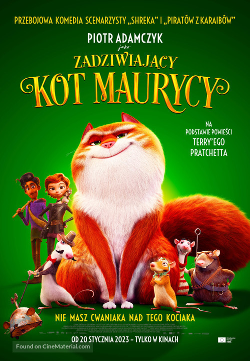 The Amazing Maurice - Polish Movie Poster