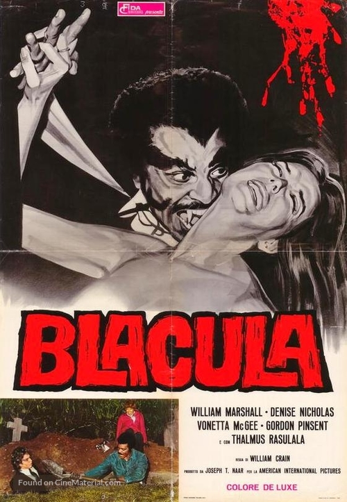 Blacula - Italian Movie Poster