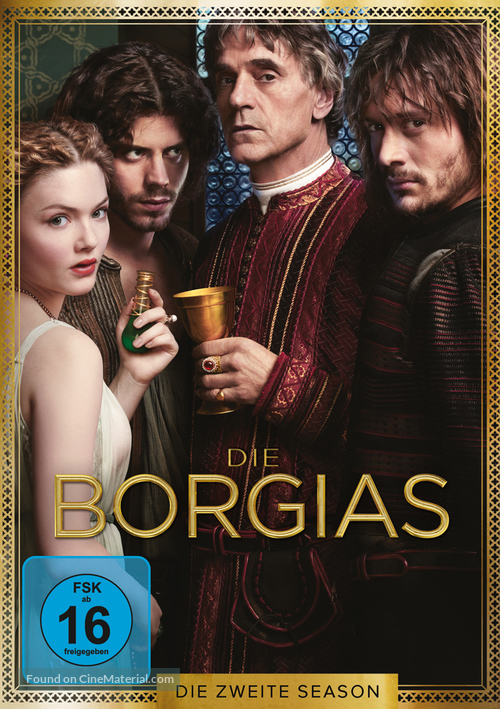 &quot;The Borgias&quot; - German DVD movie cover