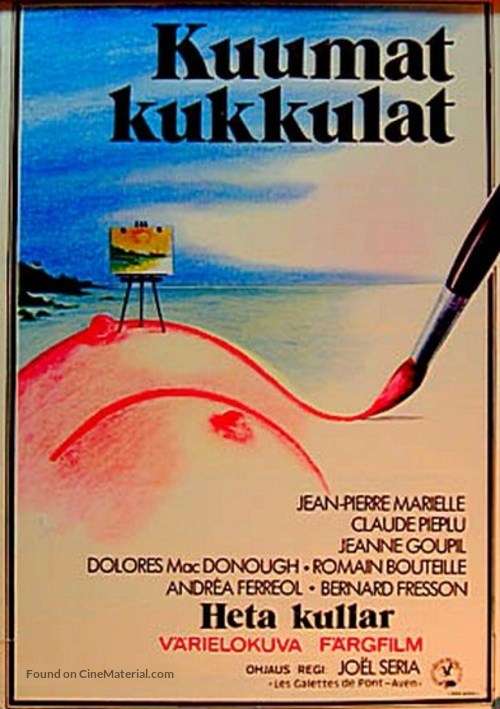 Les galettes de Pont-Aven - Finnish Movie Poster