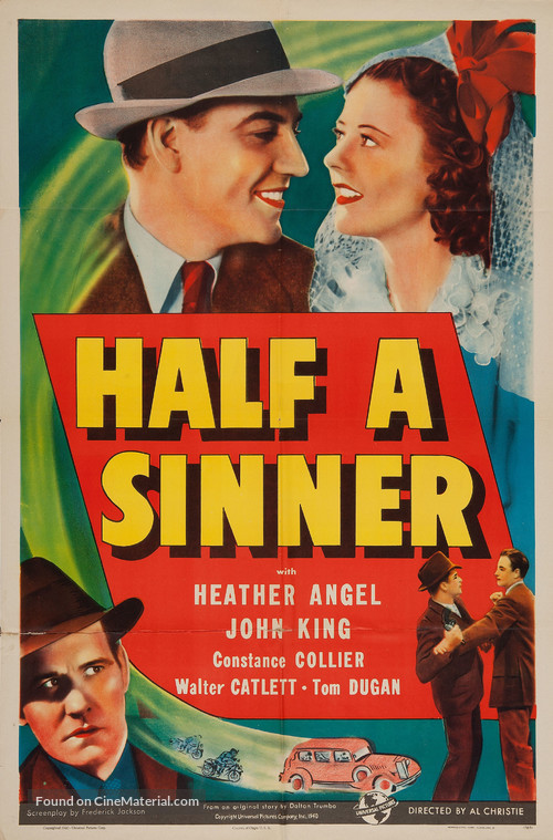 Half a Sinner - Movie Poster