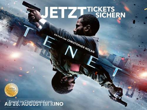 Tenet - German Movie Poster