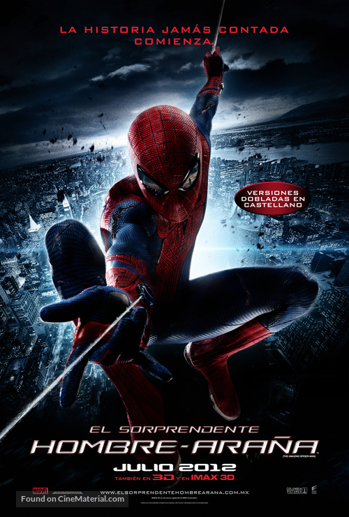 The Amazing Spider-Man - Mexican Movie Poster