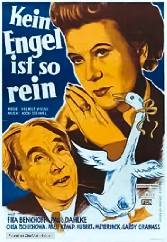 Kein Engel ist so rein - German Movie Poster