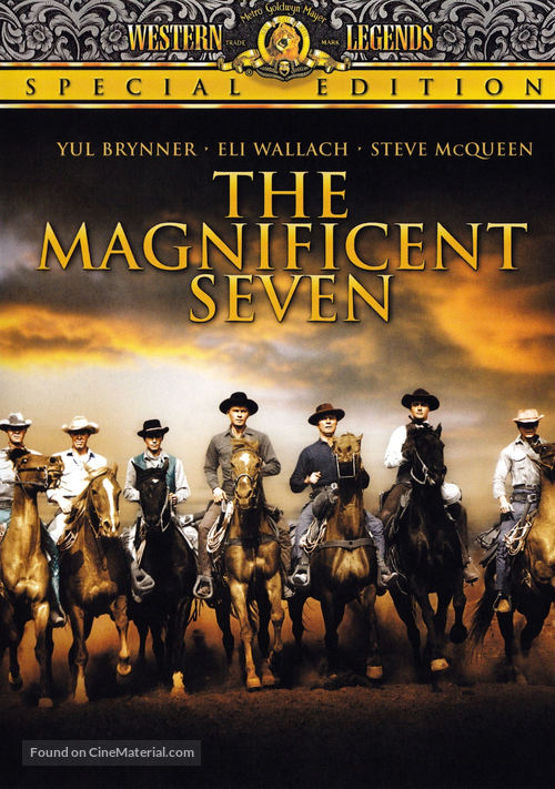 The Magnificent Seven - DVD movie cover