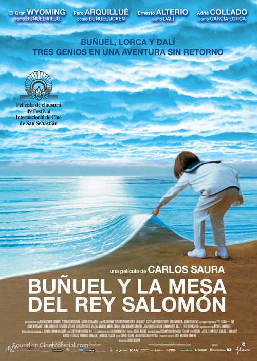 Bu&ntilde;uel y la mesa del rey Salom&oacute;n - Spanish Movie Poster