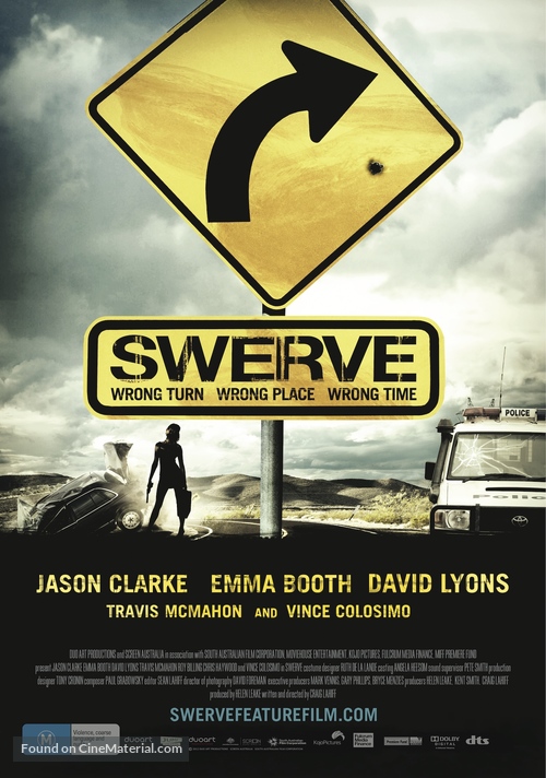 Swerve - Australian Movie Poster