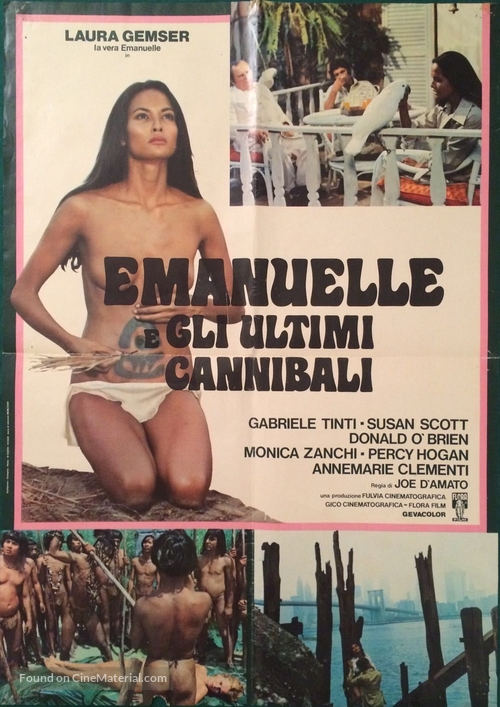 Emanuelle e gli ultimi cannibali - Italian Movie Poster
