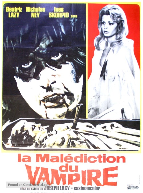 La llamada del vampiro - French Movie Poster