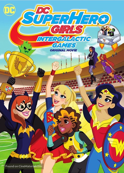 DC Super Hero Girls: Intergalactic Games - DVD movie cover