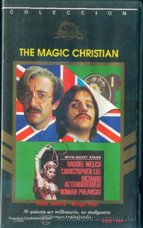 The Magic Christian - Spanish VHS movie cover