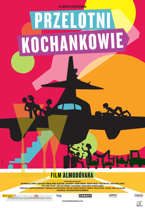 Los amantes pasajeros - Polish Movie Poster