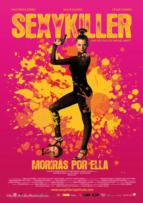 Sexykiller, morir&aacute;s por ella - Spanish Movie Poster