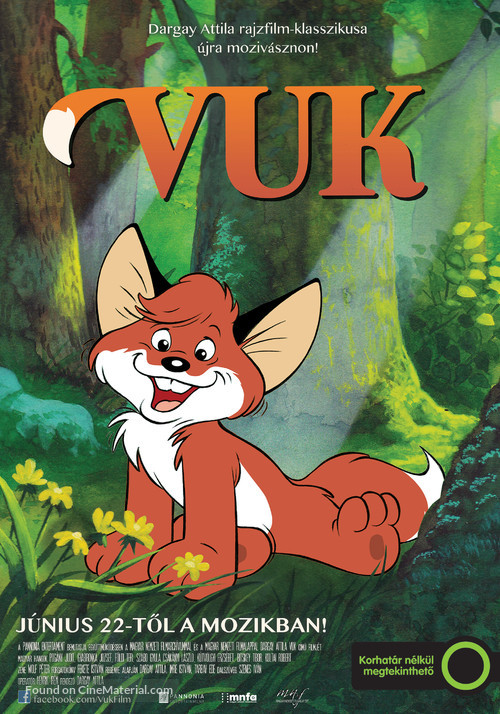 Vuk - Hungarian Movie Poster