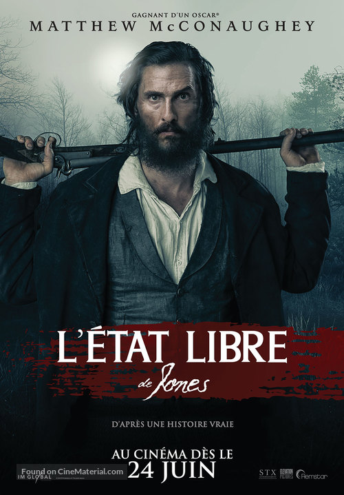 Free State of Jones - Canadian Movie Poster