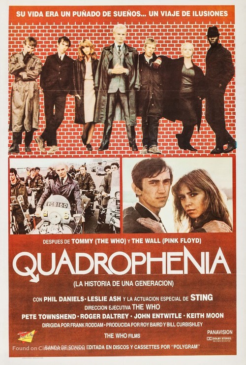 Quadrophenia - Argentinian Movie Poster