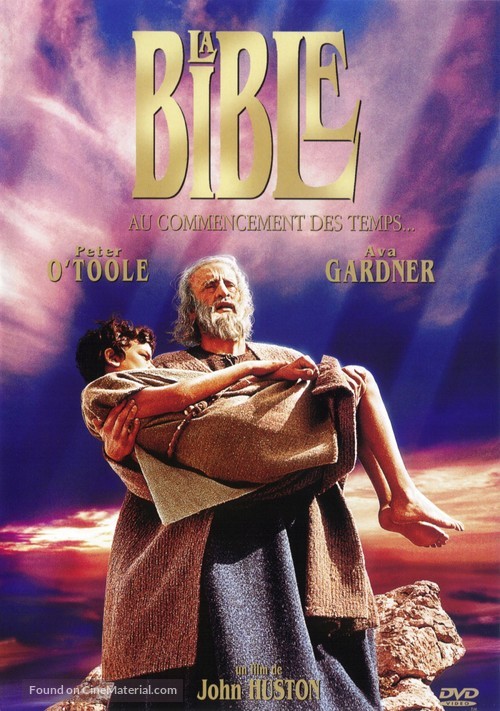 The Bible - French DVD movie cover