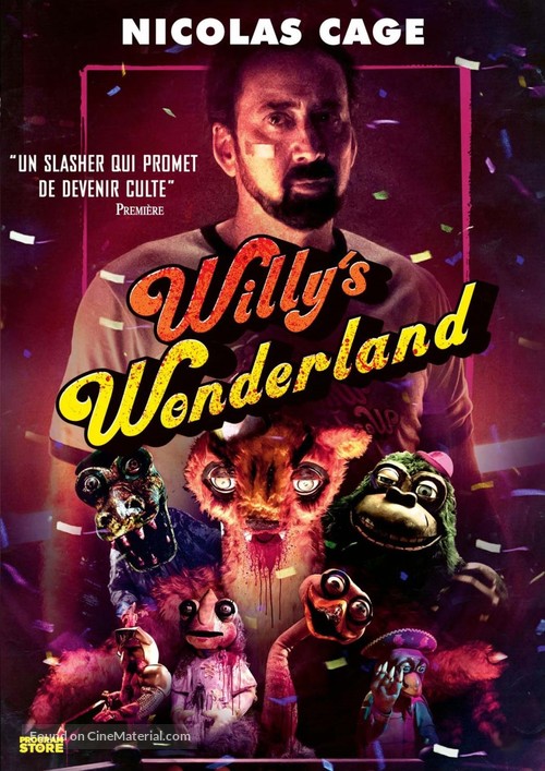 Wally&#039;s Wonderland - French DVD movie cover