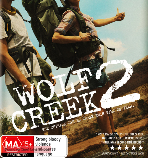 Wolf Creek 2 2013 Australian Movie Cover Wolf Creek 2 2013 Australian Movie Cover