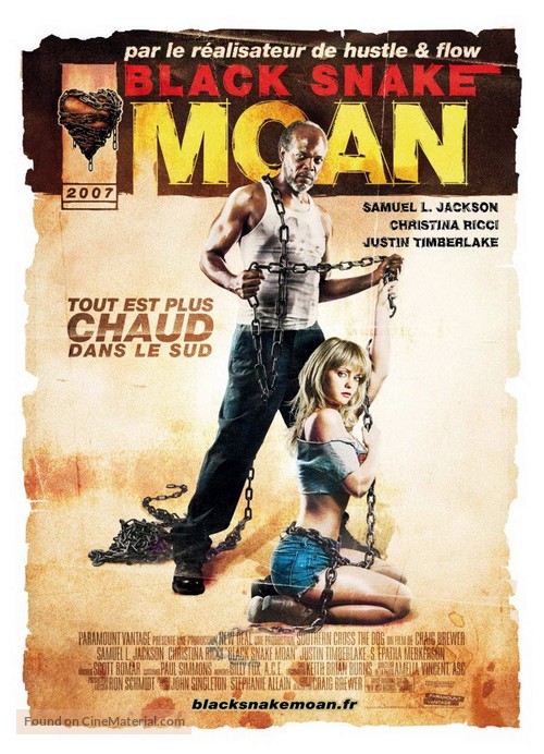 Black Snake Moan - French Movie Poster