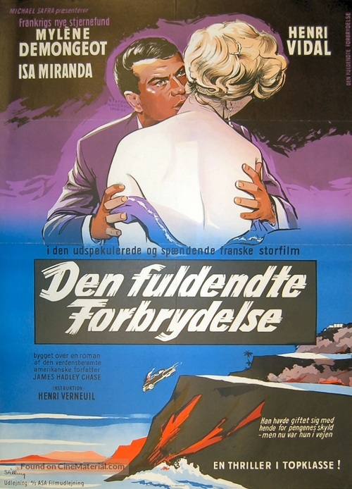 Une manche et la belle - Danish Movie Poster