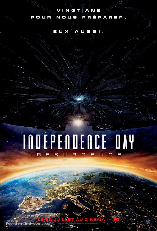 Independence Day: Resurgence - French Movie Poster