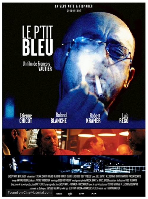 Le p&#039;tit bleu - French Movie Poster