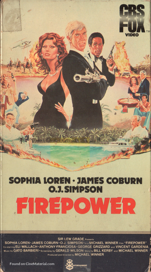 Firepower - VHS movie cover