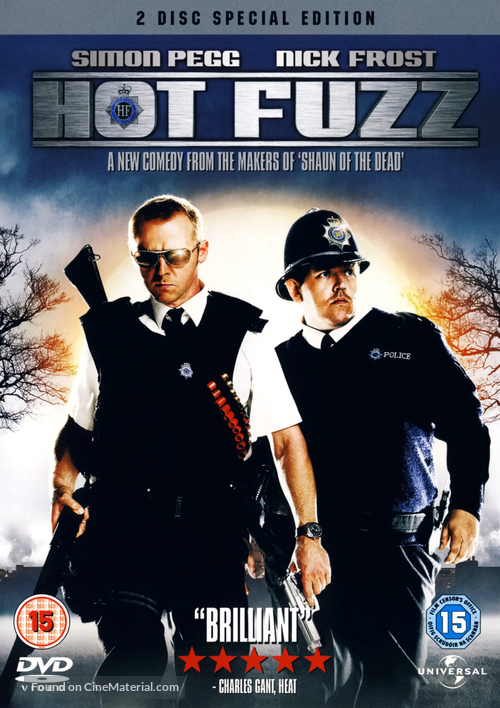 Hot Fuzz - British Movie Cover
