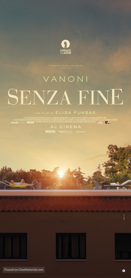 Senza fine - Italian Movie Poster