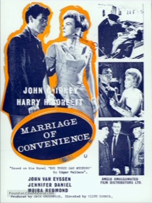 Marriage of Convenience - British Movie Poster