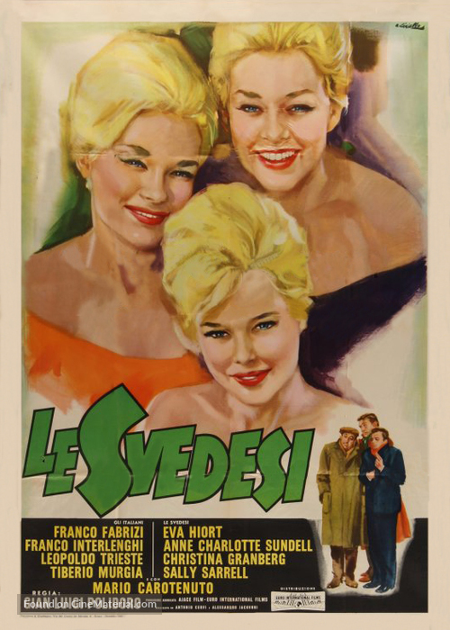 Le svedesi - Italian Movie Poster