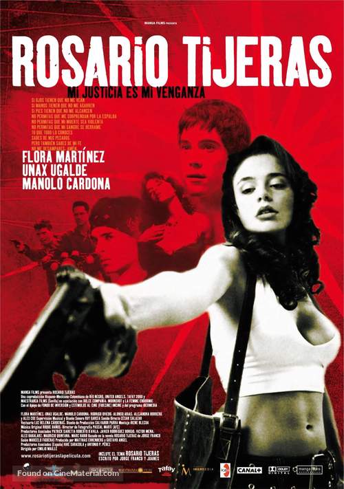 Rosario Tijeras - Spanish Movie Poster