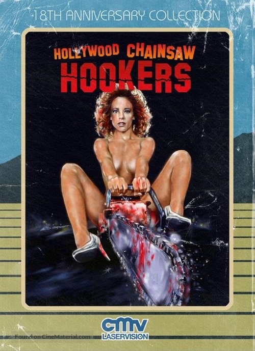 Hollywood Chainsaw Hookers - German Blu-Ray movie cover