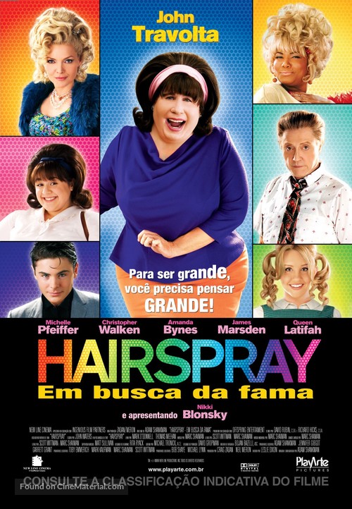 Hairspray - Brazilian Movie Poster