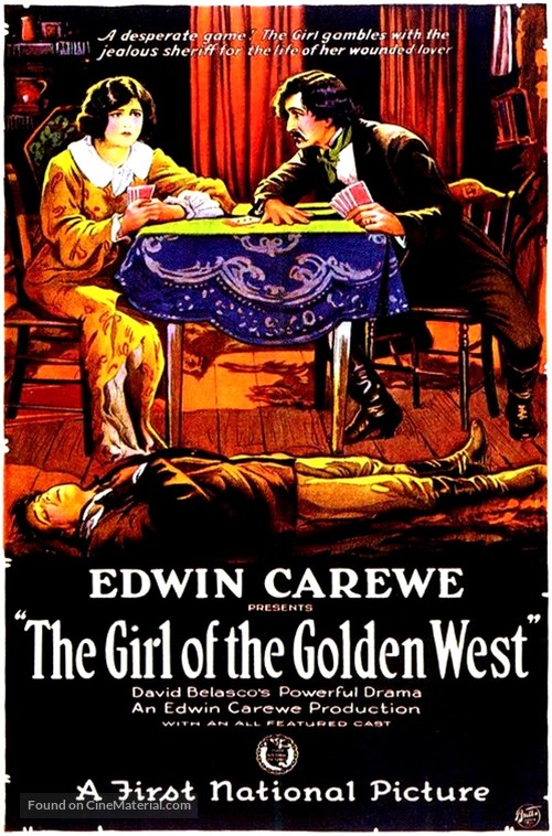 The Girl of the Golden West - Movie Poster