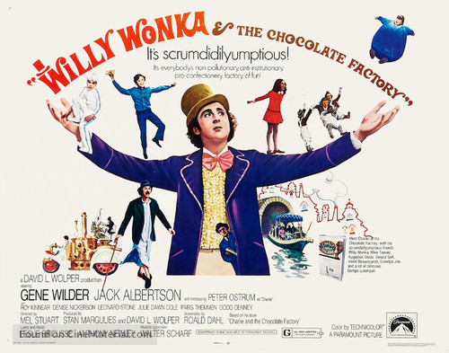 Willy Wonka &amp; the Chocolate Factory - Movie Poster