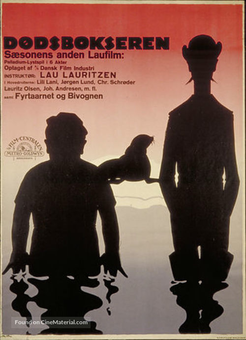 D&oslash;dsbokseren - Danish Movie Poster