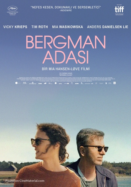 Bergman Island - Turkish Movie Poster