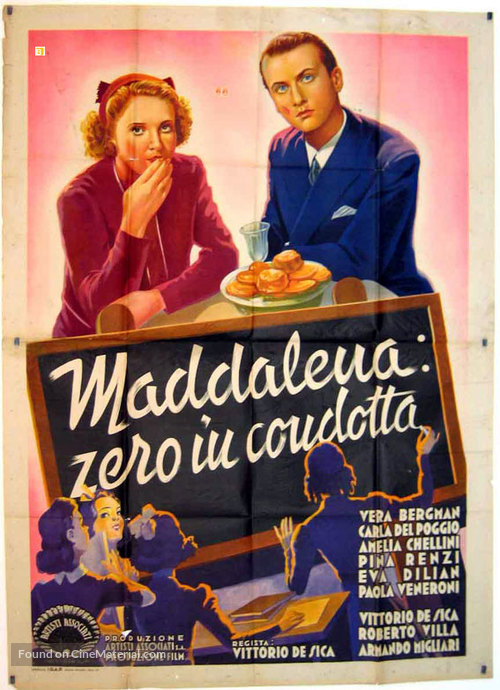 Maddalena... zero in condotta - Italian Movie Poster