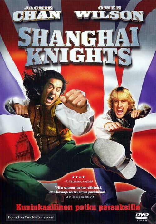 Shanghai Knights - Finnish Movie Cover