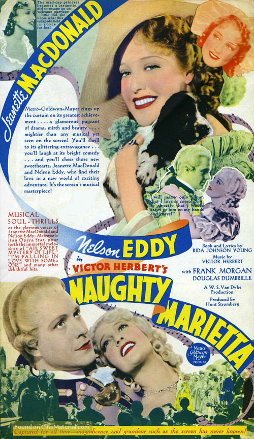 Naughty Marietta - Movie Poster
