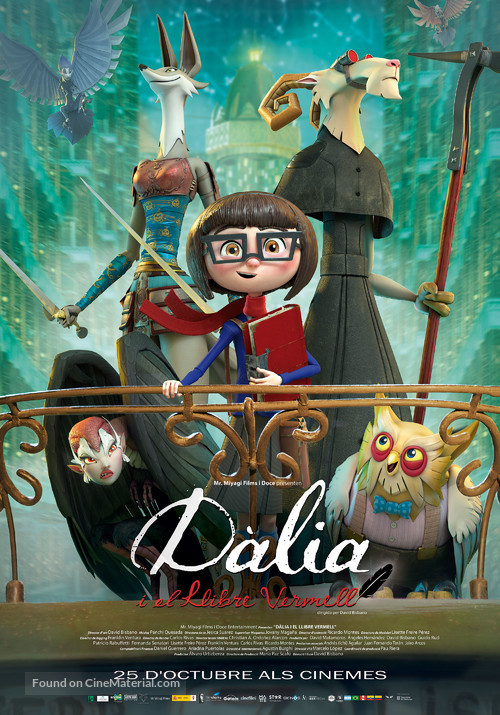 Dalia y el Libro Rojo - Andorran Movie Poster